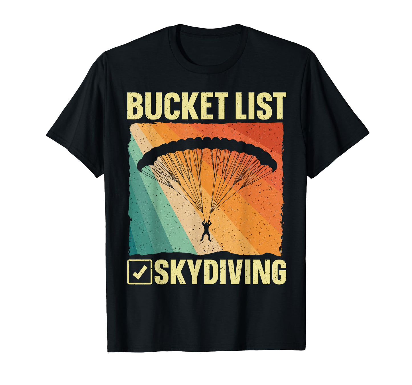 Funny Skydiving Art For Men Women Skydiver Sky Diving Lover T-Shirt