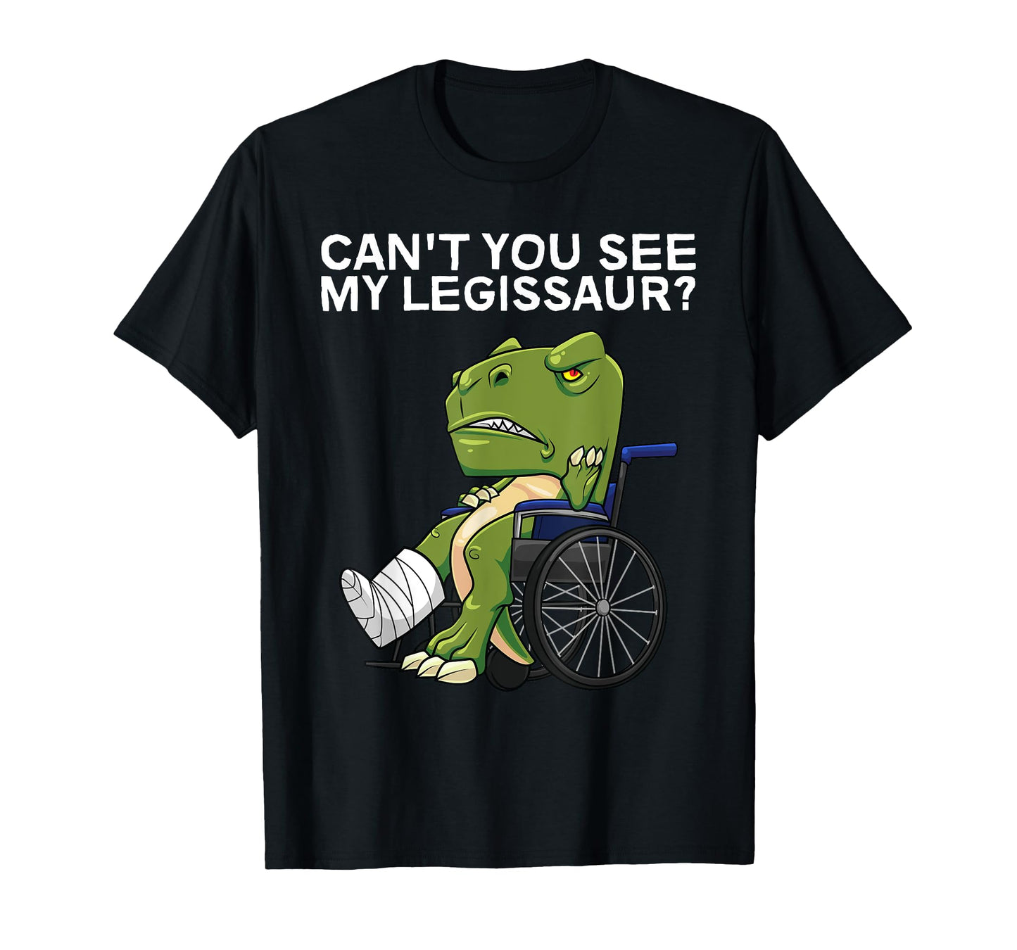 Funny Broken Leg Art For Men Women Kids Boys Foot Get Well T-Shirt