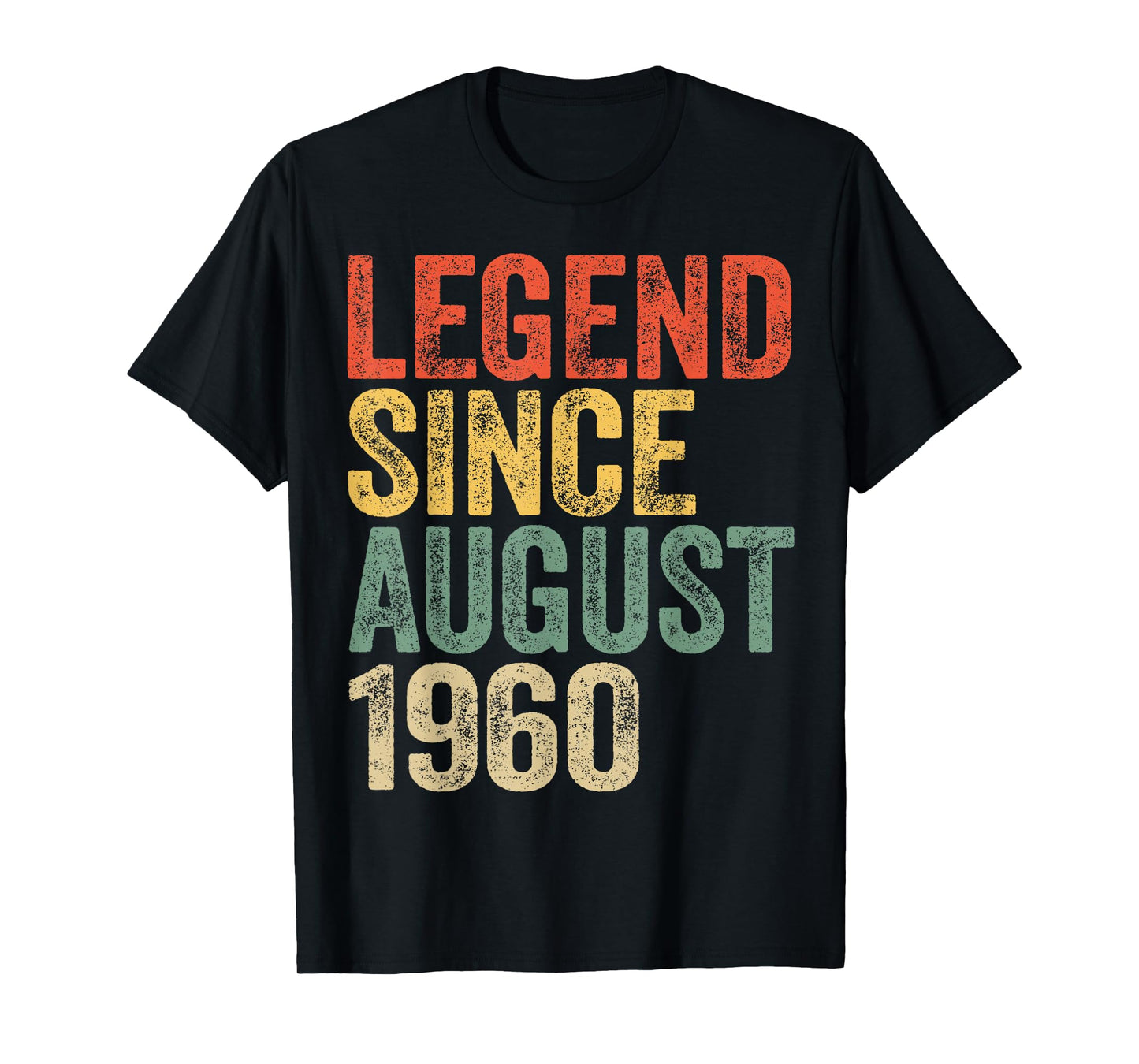 Legend 1960 65th Birthday Gifts for Men Women 65 Year Old T-Shirt