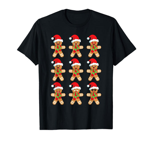 Gingerbread Shirt Funny Cute Christmas Gingerbread Man T-Shirt