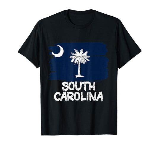 Cool South Carolina Flag T-Shirt