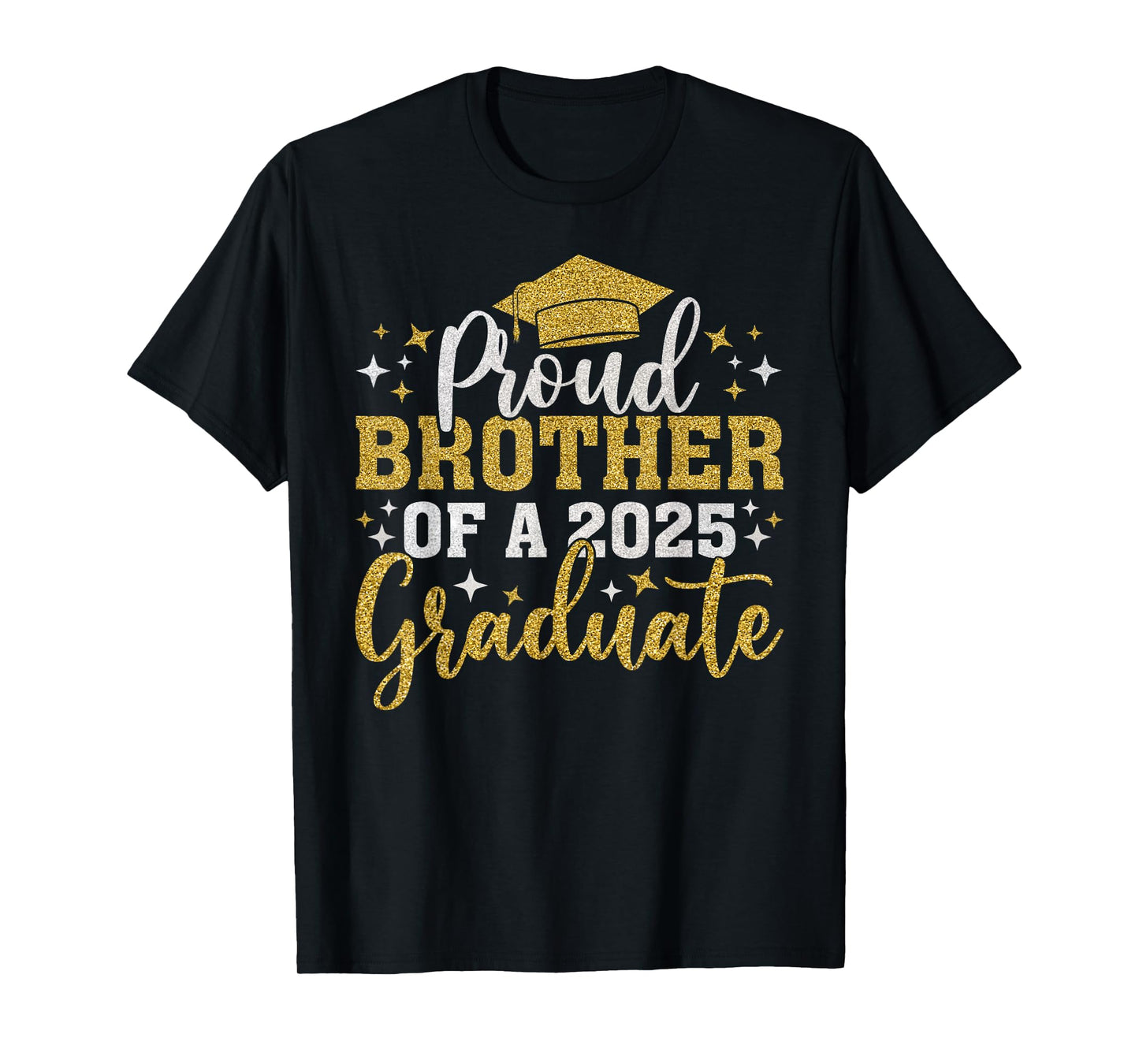 Brother Senior 2025 Proud Brother Of Class Of 2025 Graduate T-Shirt