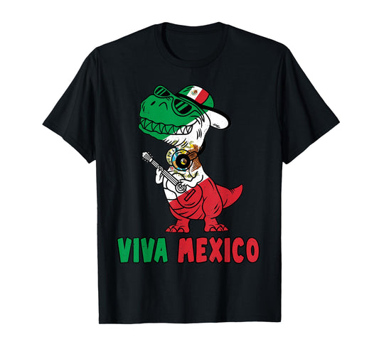 Viva Mexico Kids Independence Day Funny Dance Mexican T-Shirt