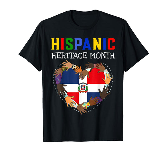 Hispanic Heritage Month Dominican Kids Boys Girls T-Shirt