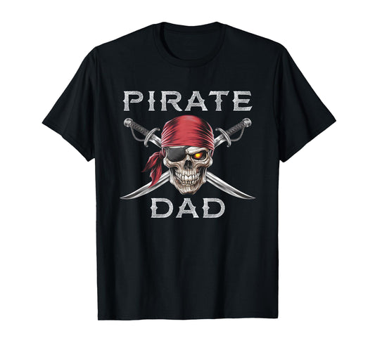 Mens Pirate Dad T-Shirt