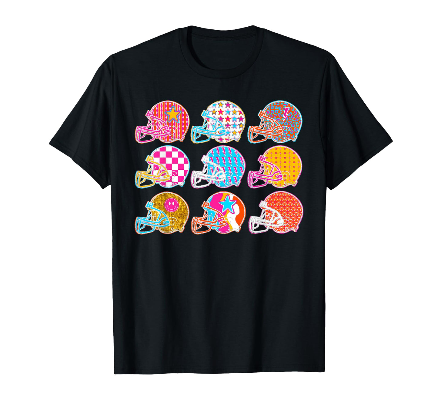 Touchdown American Football Game Day Thanksgiving Helmet T-Shirt