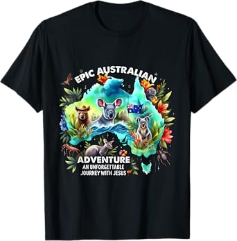 Epic Australian Adventure VBS 2025 Christian Youth Camp T-Shirt