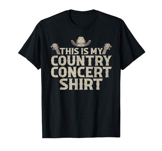 Cool Country Concert For Men Women Country Music Lover T-Shirt