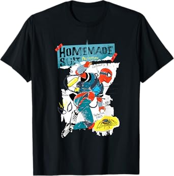 Marvel Your Friendly Neighborhood Spider-Man Suit Sketch T-Shirt