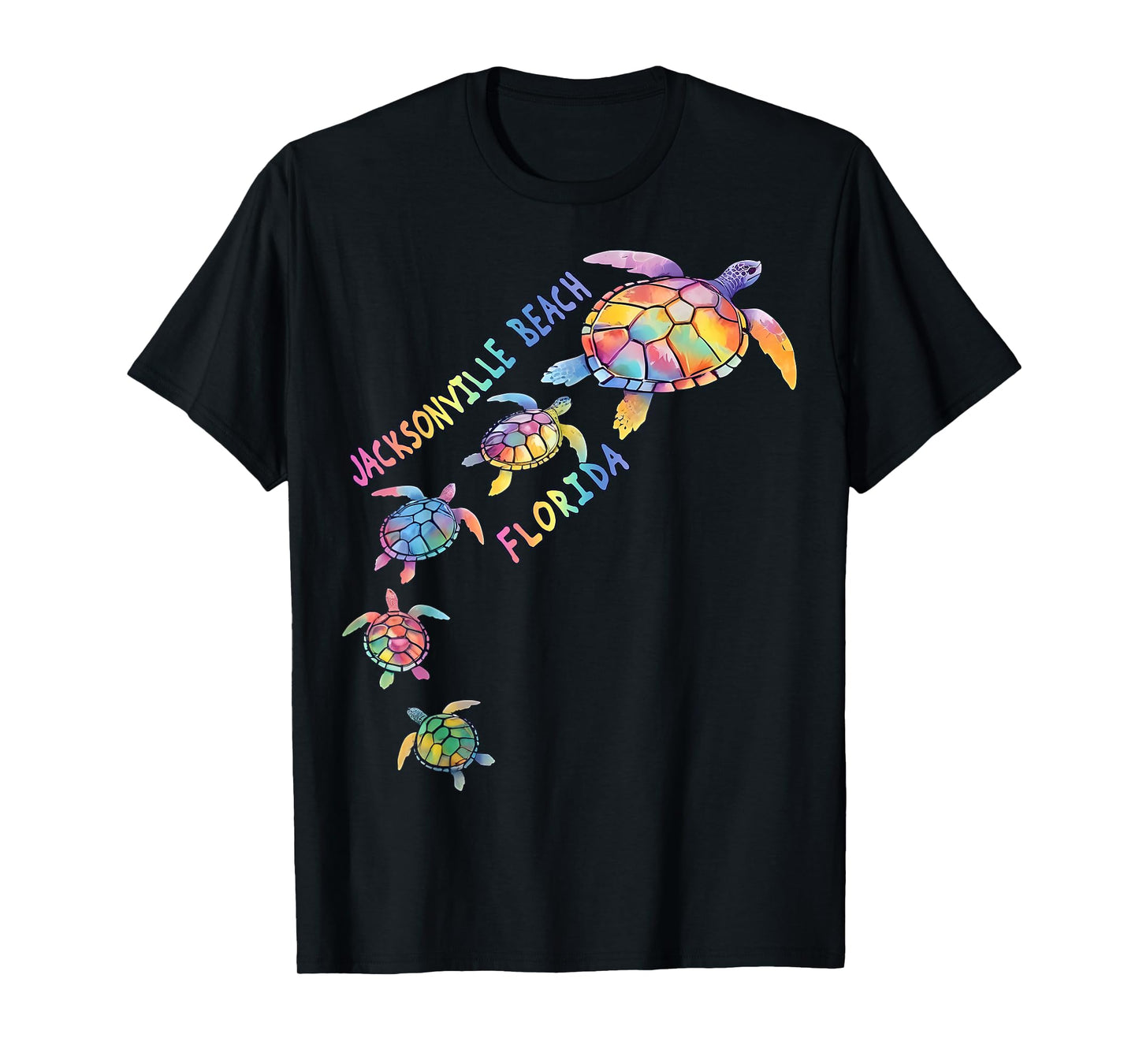 Jacksonville Beach Florida Sea Turtle Lover Beach Vacation T-Shirt