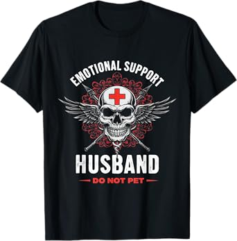 Emotional Husband Do Not Pet Support T-Shirt