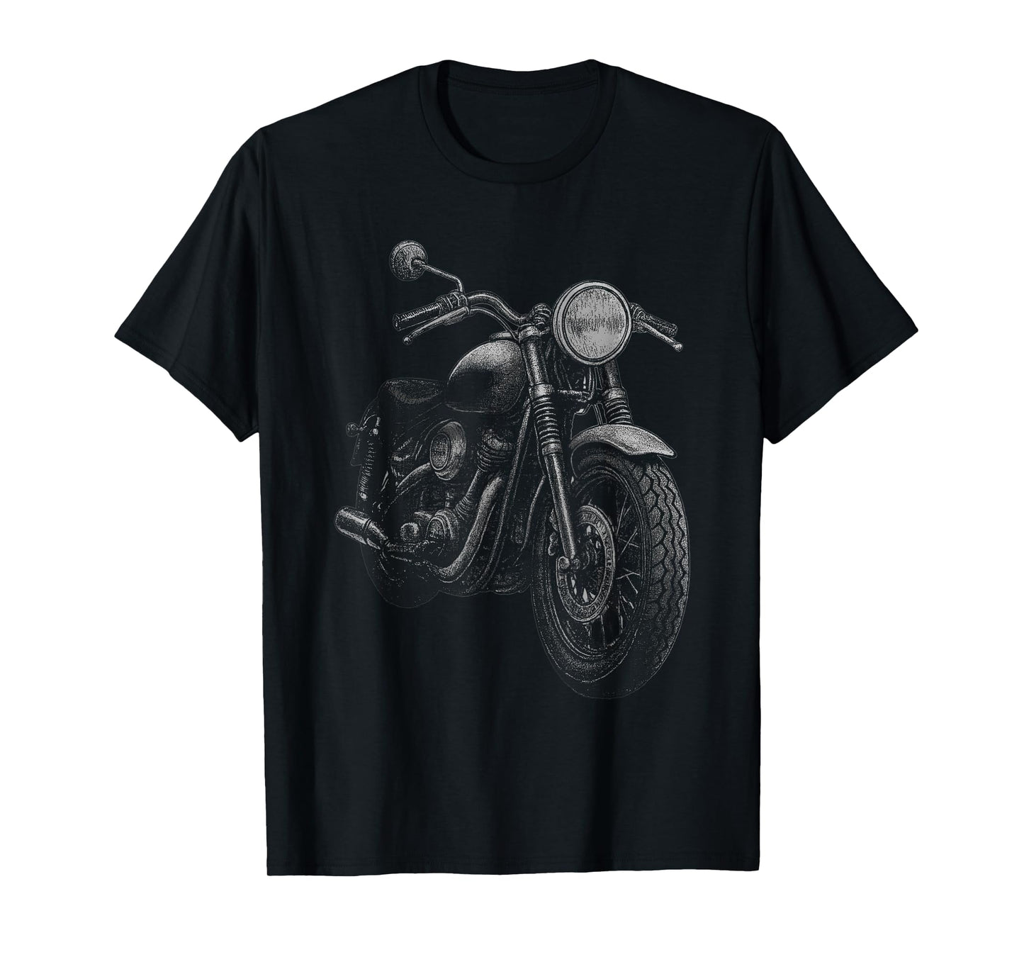 Motorcycle Graphic Men's Biker T-Shirt