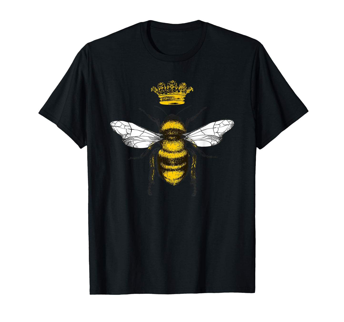 Vintage Queen Bee Shirt Women, Honey Bee Lovers Beekeeper T-Shirt