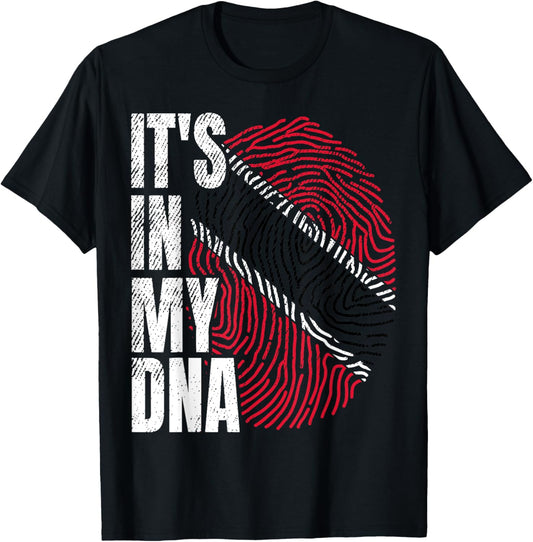 It's in My DNA Trinidad and Tobago Flag Proud Boy Girl Gift T-Shirt