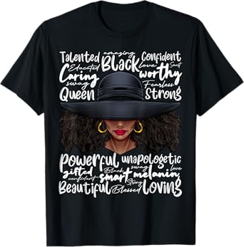 African Black History African American Ladies Juneteenth T-Shirt
