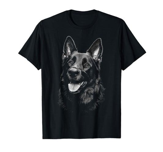 German Shepherd Dog Graphic Pet Art German Shepherd T-Shirt