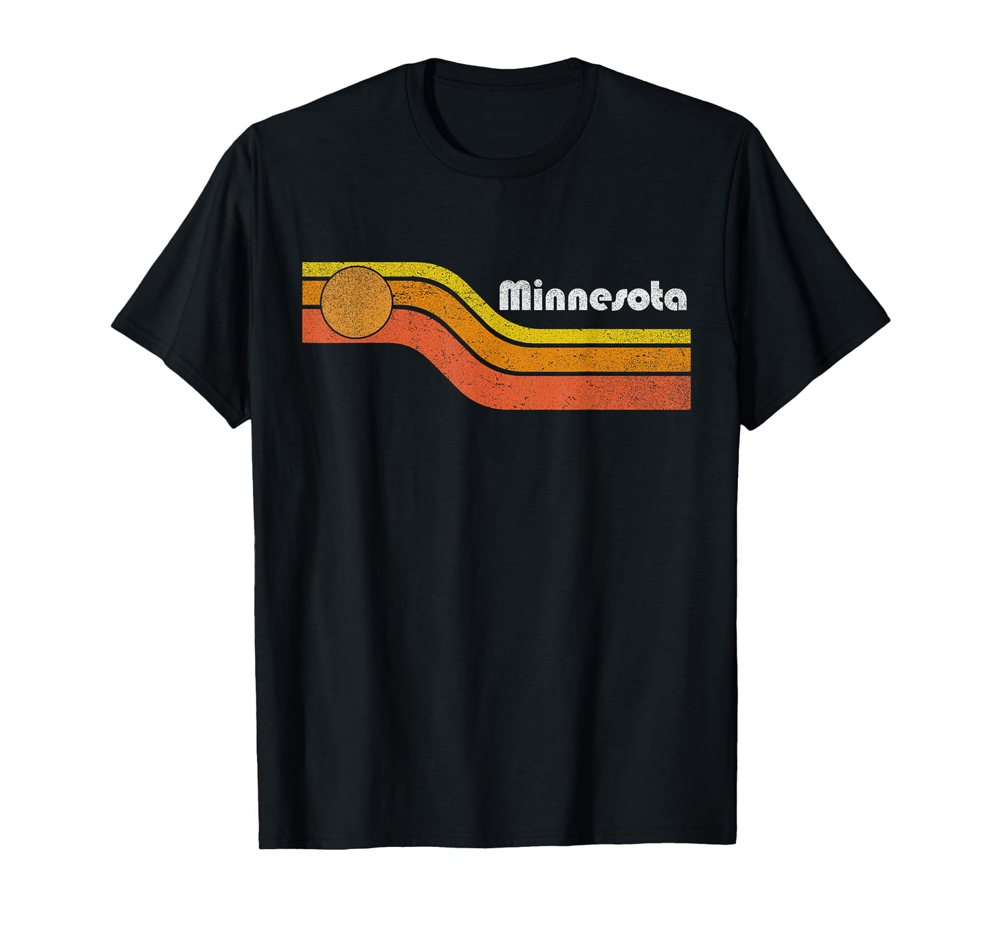 Minnesota - Vintage Men Women 70s 80s Graphic Cool Retro T-Shirt