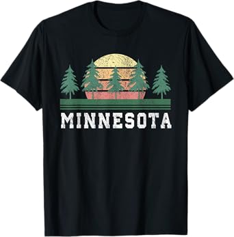Minnesota MN Retro Vintage Gift Men Women Kids T-Shirt