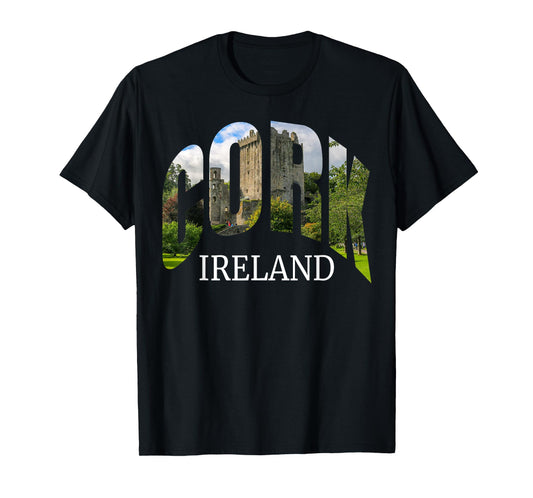 Cork Ireland Blarney Castle Photography Vacation Souvenir T-Shirt