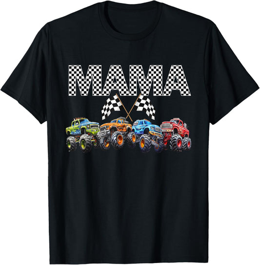 Truck Mom Monster Truck Mama Era Mother's Day Truck Lovers T-Shirt