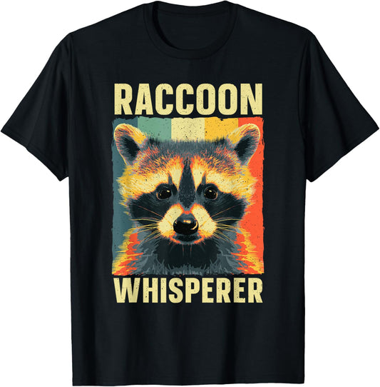 Cute Raccoon Design For Men Women Kids Racoon Lover Raccoon T-Shirt