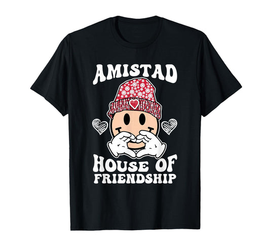 Amistad House Of Friendship Friendly School Spirit Kids T-Shirt
