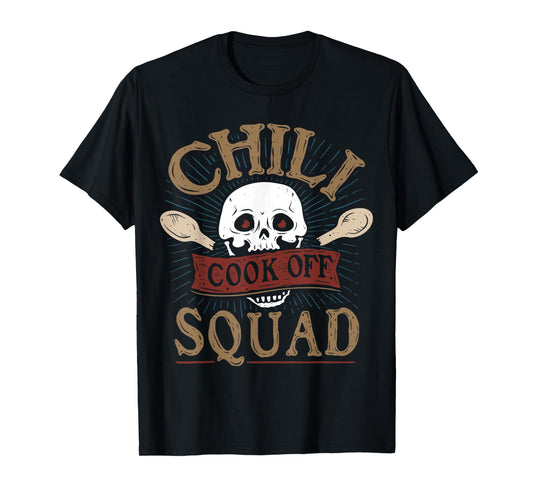 Chili Cook Off Squad Cooking Competition Team Award T-Shirt