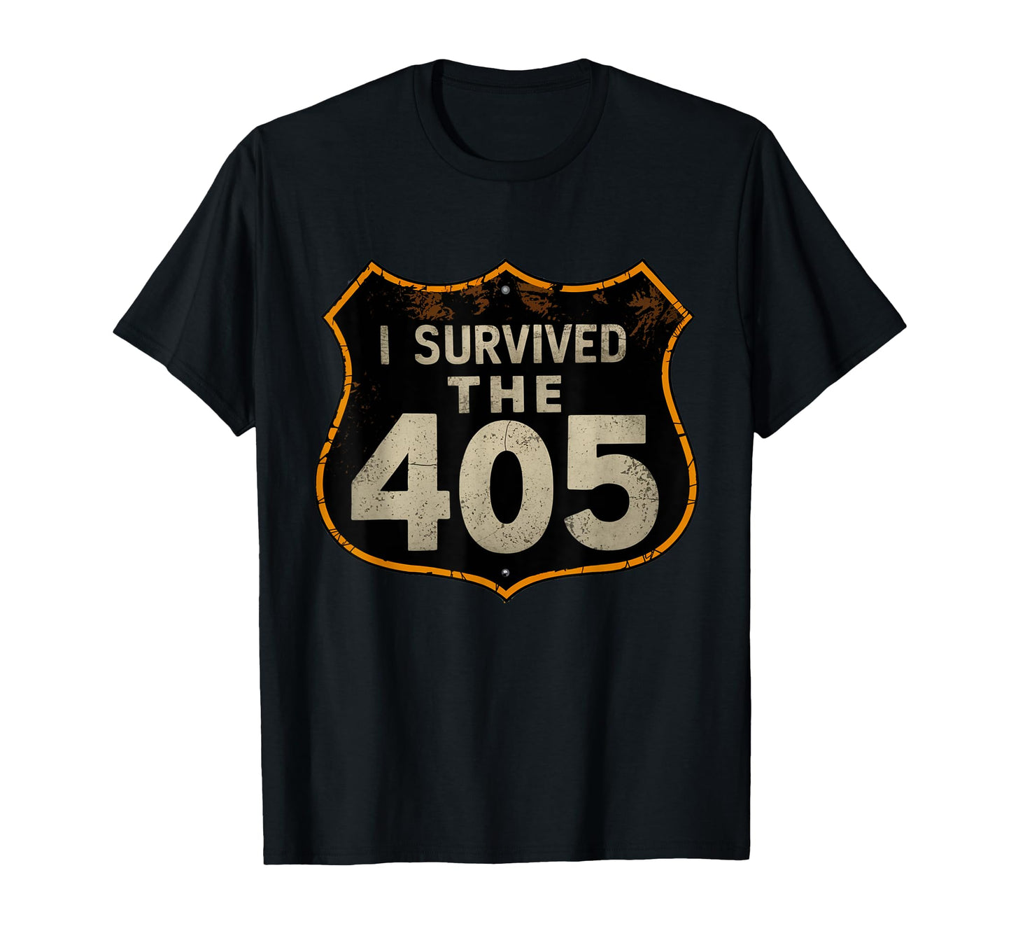 I Survived the 405 Funny California Freeway Socal T-Shirt