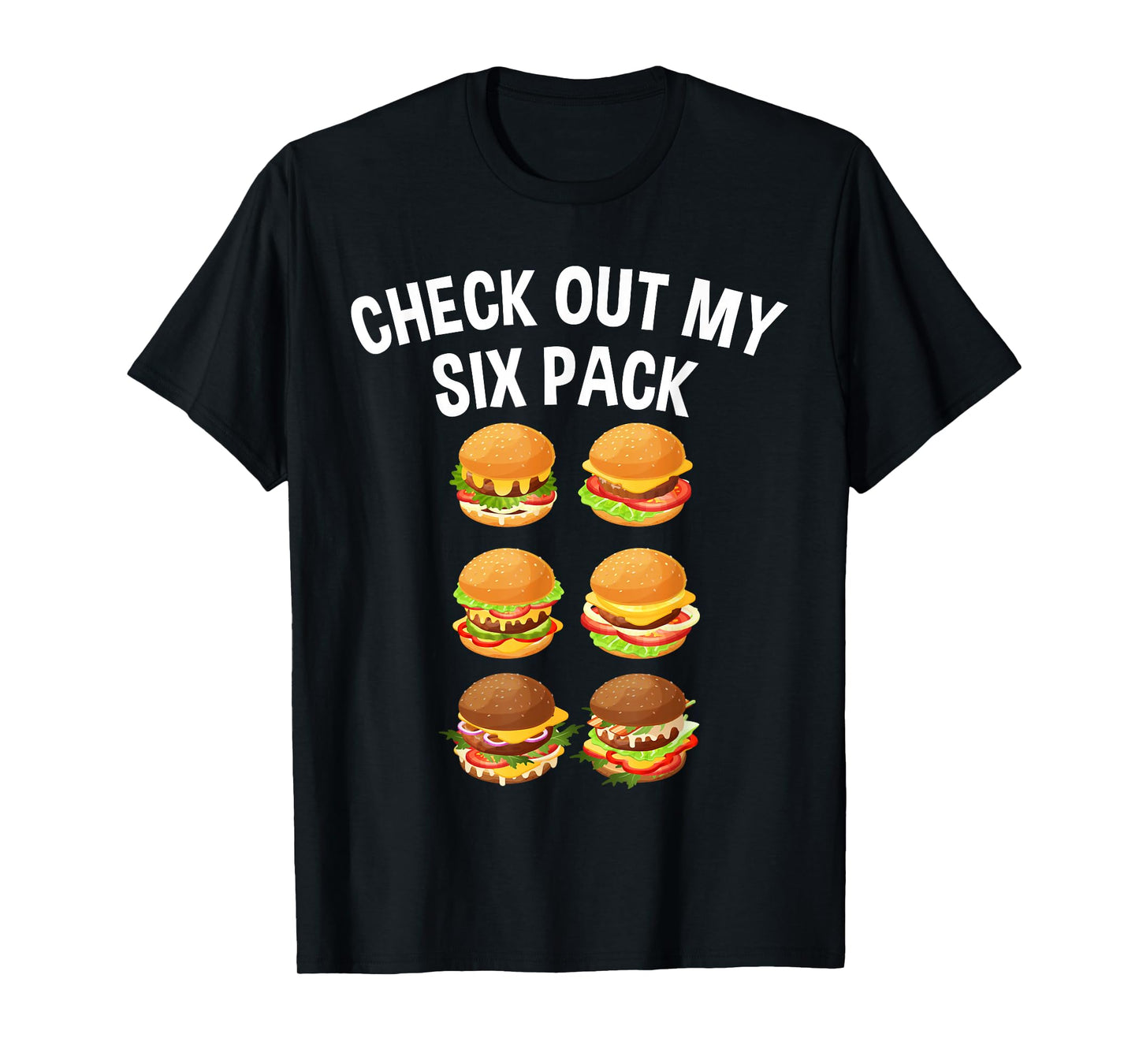 Best Hamburger Art Men Women Fast Food Cheeseburger Lovers T-Shirt