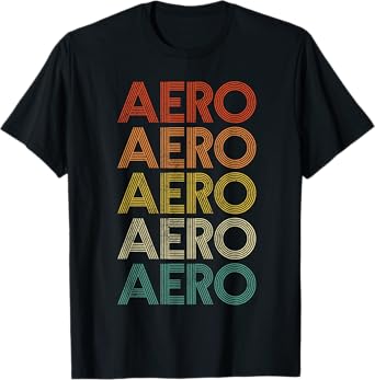 Aero Retro Vintage T-Shirt