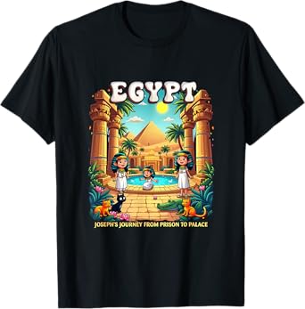 Egypt Adventure Kids VBS 2025 Camp Youth Trip T-Shirt