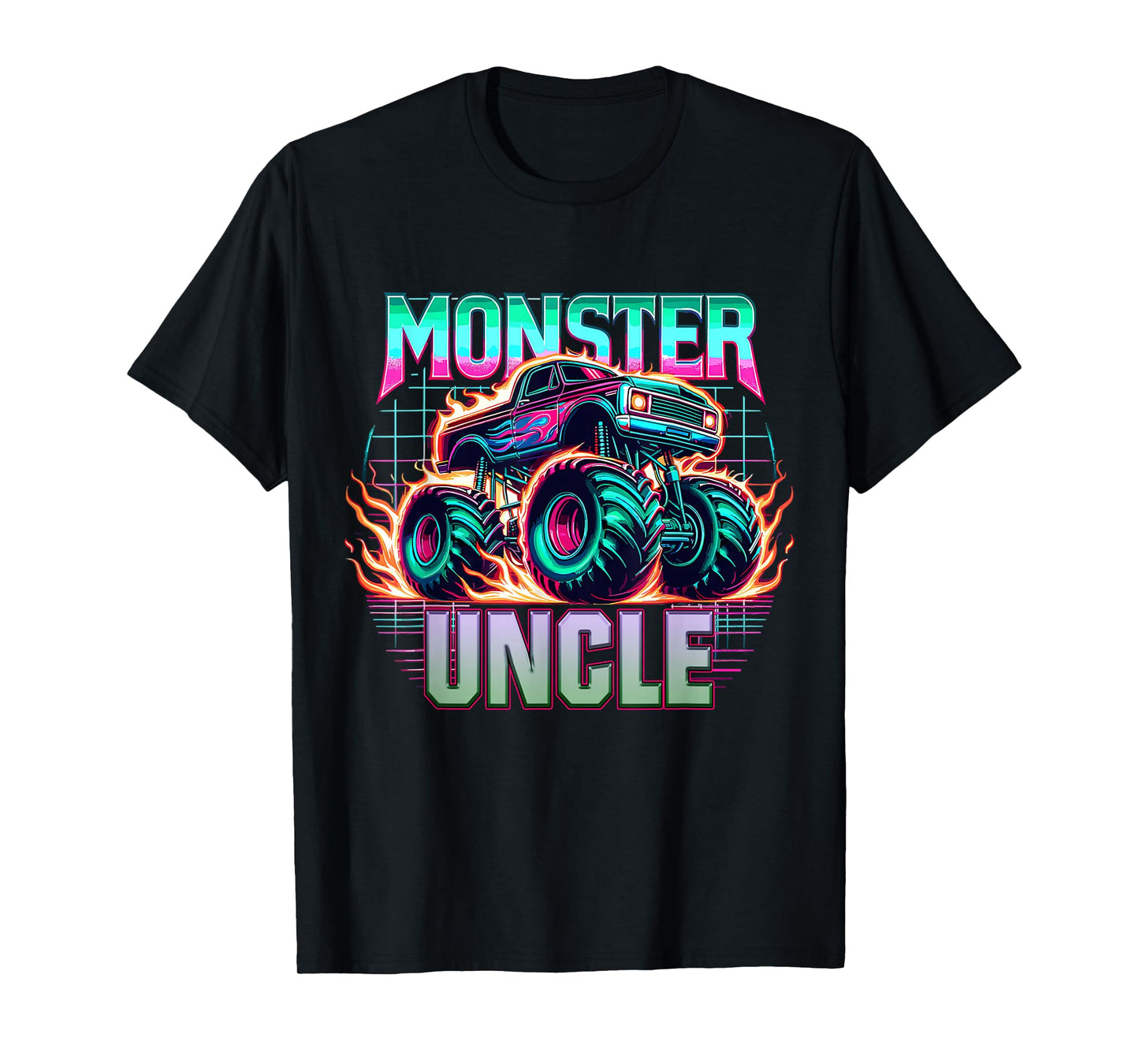Monster Truck Uncle Monster Truck Are My Jam Truck Lovers T-Shirt