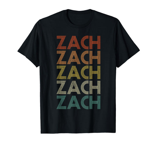 Zach Retro Vintage T-Shirt