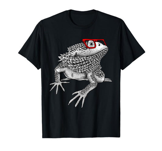 Cool Bearded Dragon For Men Women Reptile Lover Lizard Nerdy T-Shirt