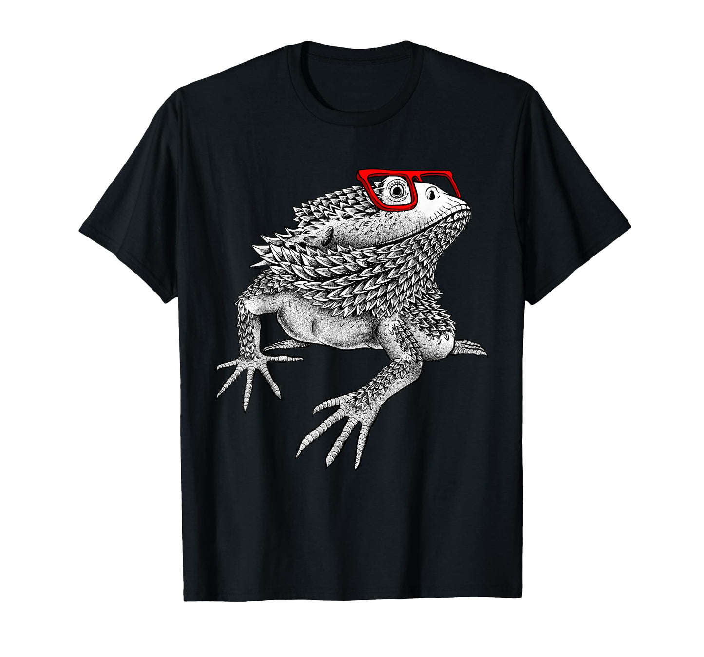 Bearded Dragon Art For Men Women Kids Bearded Dragon Lovers T-Shirt