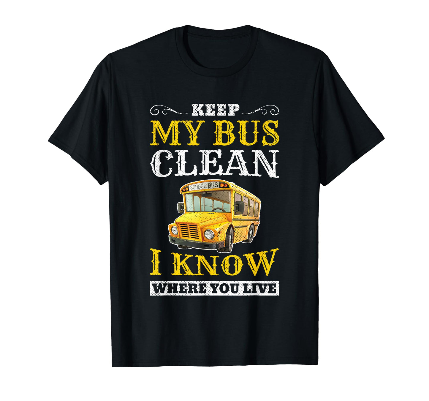 Driver Funny School Bus Driver T-Shirt