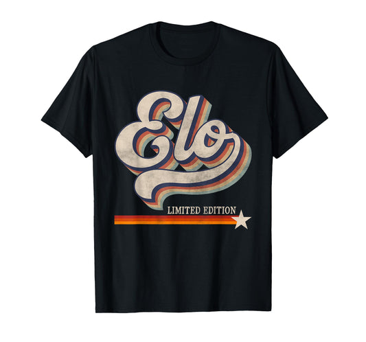 Vintage Elo Proud Name Retro Style Elo Limited Edition T-Shirt
