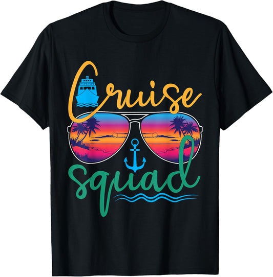 Cruise Squad 2025 Family Vacation Beach Matching Groupe T-Shirt