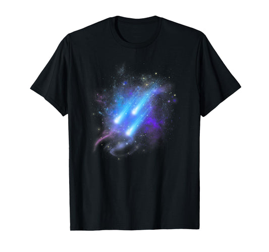 Comets Outer Space Astonomer Shooting Stars Planets Comet T-Shirt