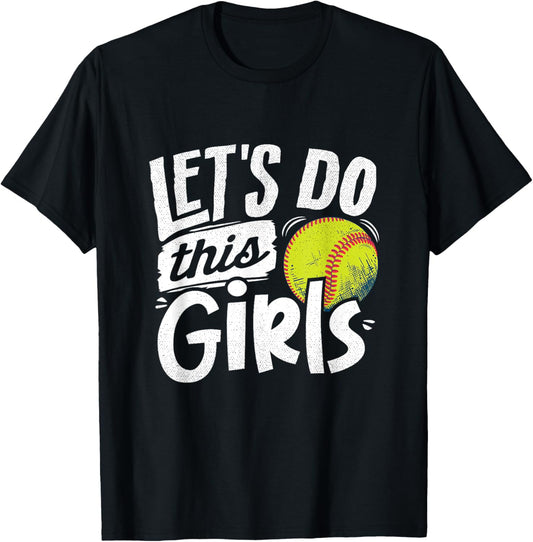 Softball Mom Women Girls Softball Lover T-Shirt