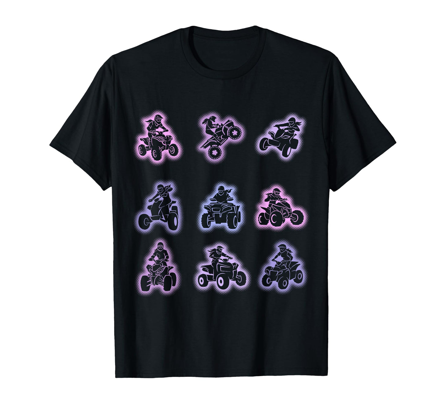 4 Wheeler ATV Quad Girls Kids Women T-Shirt