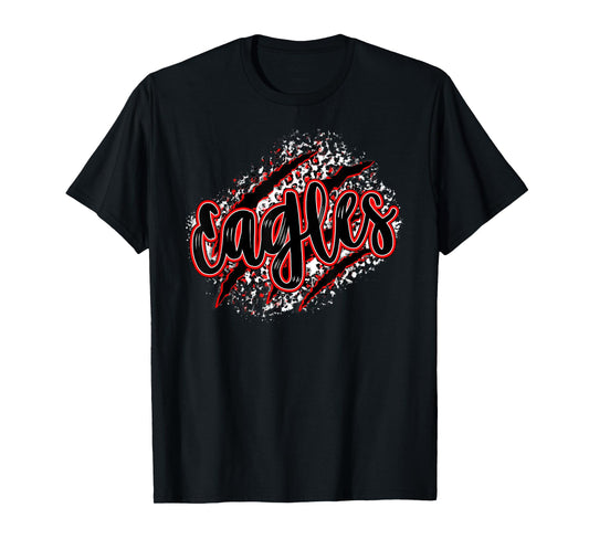 Mascot Sports School Spirit Eagles Back to School Shirt T-Shirt