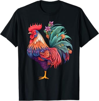 Funny Chicken Men Women Rooster Chicken Lovers T-Shirt