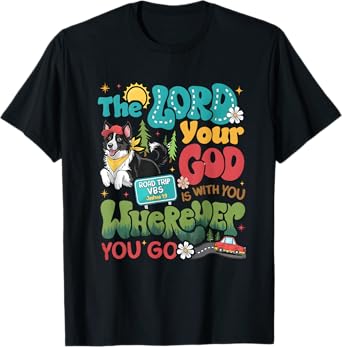 VBS 2025 Road Trip On The Go With God Kids Youth T-Shirt