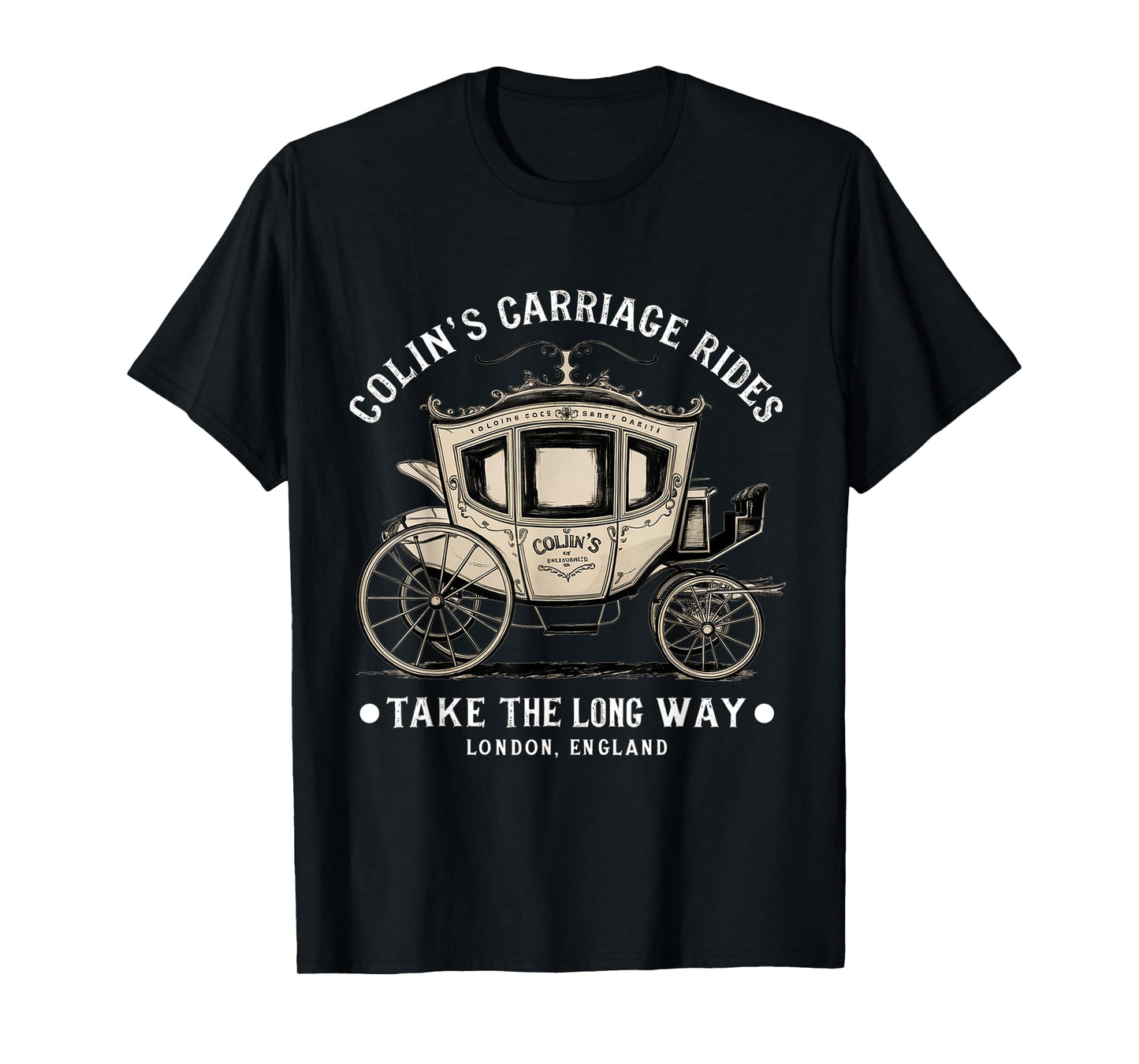Colin's Carriage Rides Take The Long Way T-Shirt
