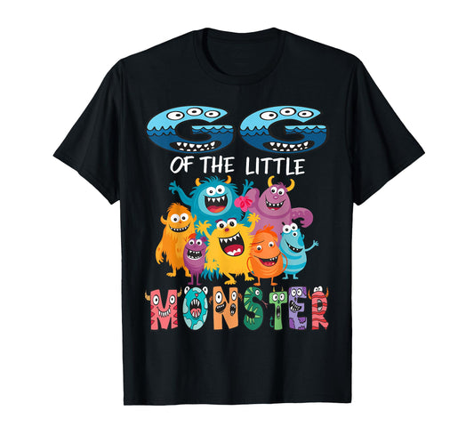 GG Of The Little Monster Kids 1St Birthday Party T-Shirt