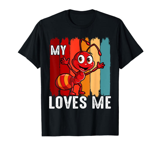Ant Lovers_My Aunt Loves me Family for Nephew & Niece T-Shirt