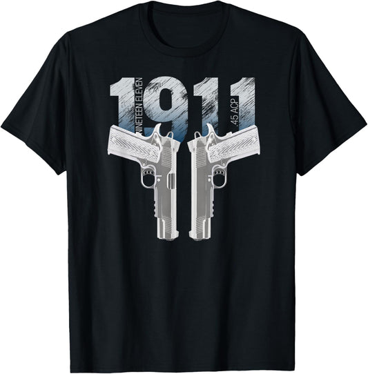 1911 Handgun Pro Gun 2nd Amendment Gift T-Shirt