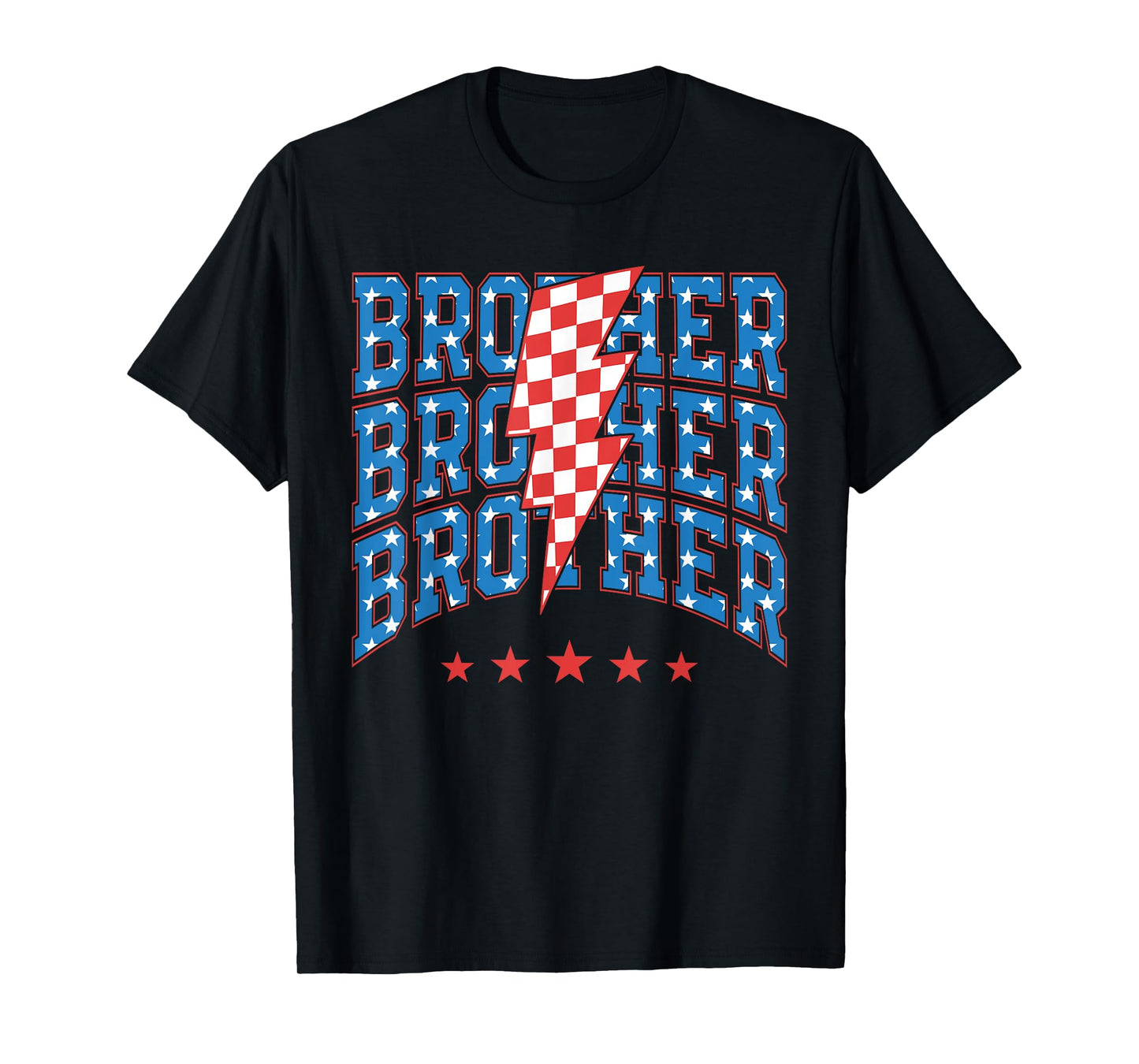 Brother Fourth of July Independent US Flag Family Matching T-Shirt