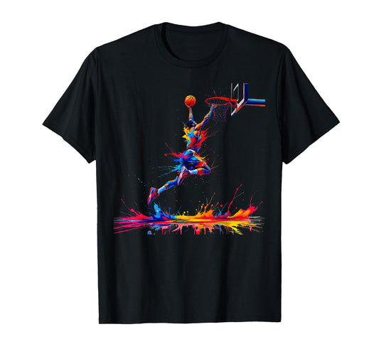 Basketball Player Drip Boys Youth Kids Men Women Teens Lover T-Shirt